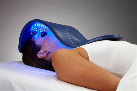 Celluma LED light Therapy for the face used for age management and acne treatments from a skilled Esthetician